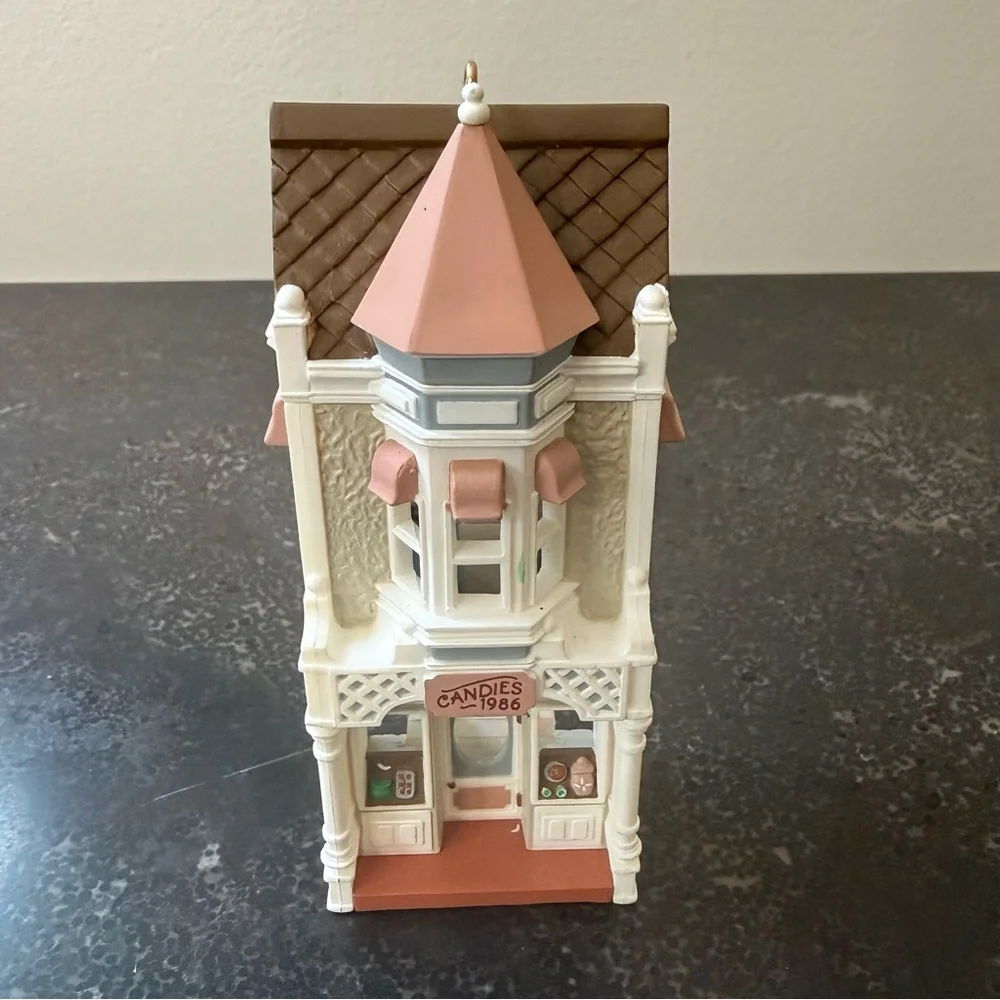 Hallmark Christmas Nostalgic Candy Shop Ornament - 1986